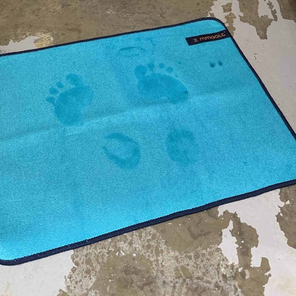 hygienic shower change mat mat for camping and vans