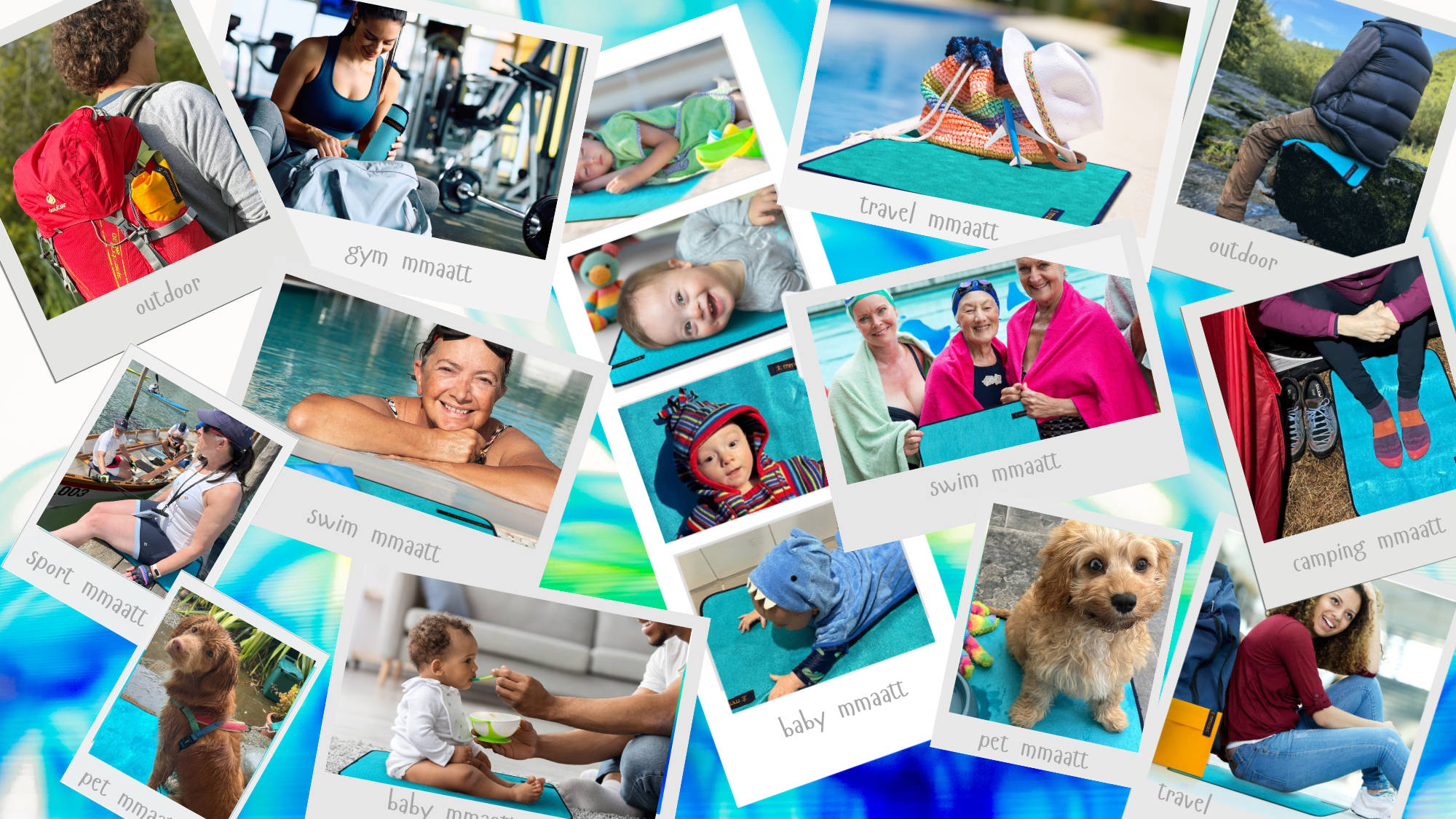 change mat for swim, sport gym, travel, children and pets